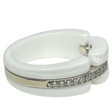 シャネル CHANEL ウルトラリング 750WG/セラミック ジュエリー