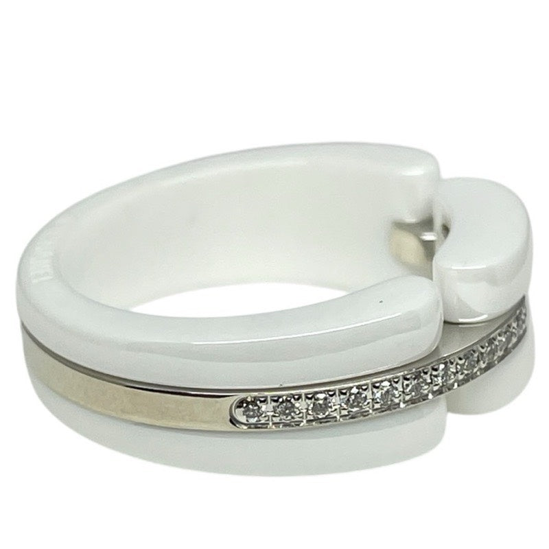 シャネル CHANEL ウルトラリング 750WG/セラミック ジュエリー