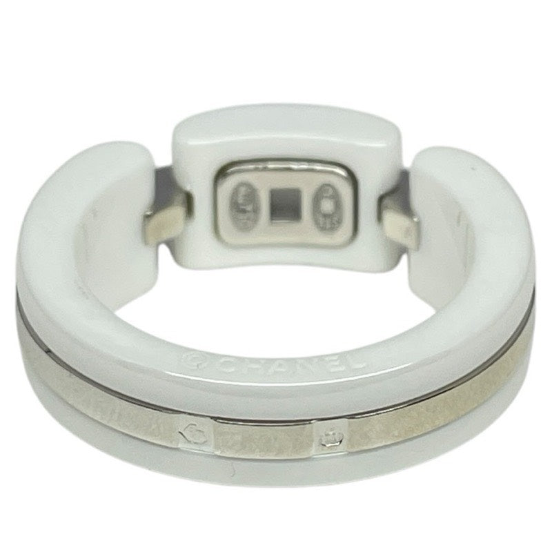 シャネル CHANEL ウルトラリング 750WG/セラミック ジュエリー