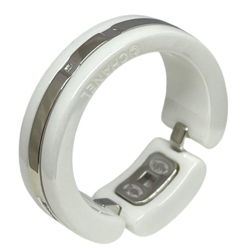 シャネル CHANEL ウルトラリング 750WG/セラミック ジュエリー