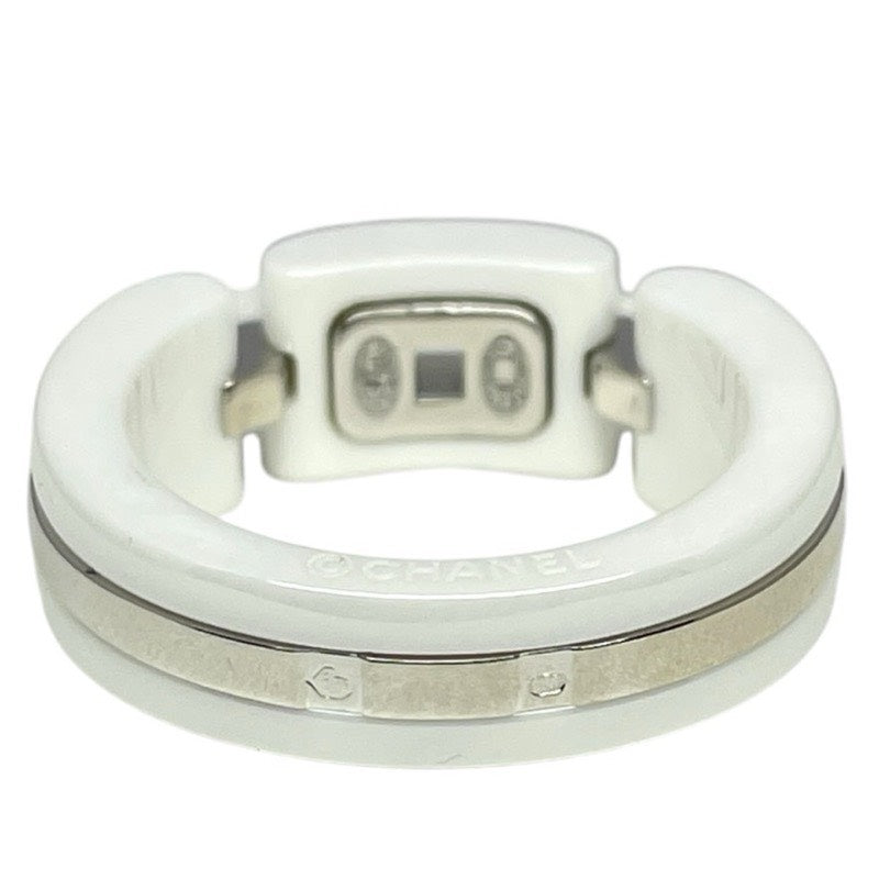 シャネル CHANEL ウルトラリング 750WG/セラミック ジュエリー
