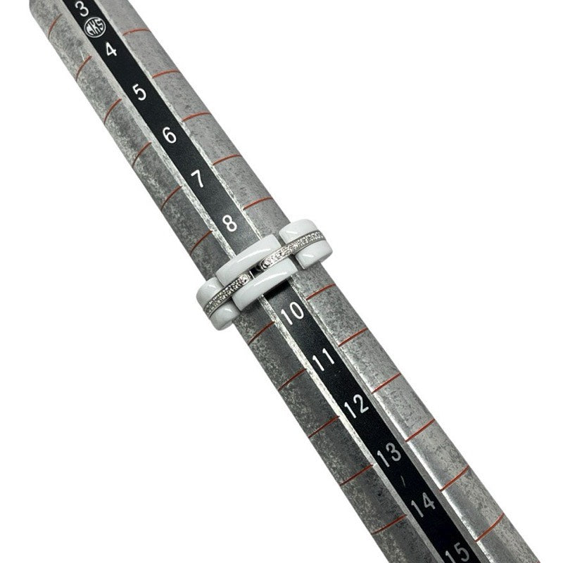 シャネル CHANEL ウルトラリング 750WG/セラミック ジュエリー