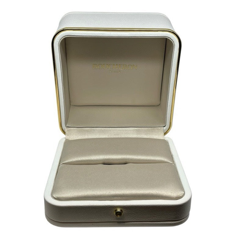 ブシュロン BOUCHERON キャトルレッド スモールリング K18ホワイトゴールド、イエローゴールド、ピンクゴールド、レッドセラミック ジュエリー