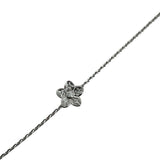 グラフ GRAFF ワイルドフラワー プティ パヴェ ダイヤモンド ブレスレット ホワイトゴールド 750WG ジュエリー