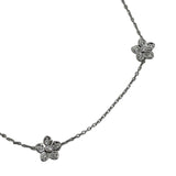 グラフ GRAFF ワイルドフラワー プティ パヴェ ダイヤモンド ブレスレット ホワイトゴールド 750WG ジュエリー