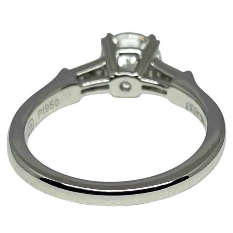 ハリーウィンストン HARRY WINSTON ラウンドカットトリストリング プラチナ pt950 ジュエリー