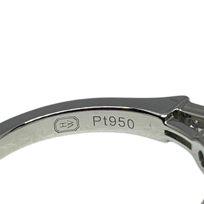 ハリーウィンストン HARRY WINSTON ラウンドカットトリストリング プラチナ pt950 ジュエリー