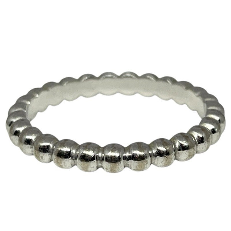 ヴァンクリーフ＆アーペル Van Cleef & Arpels ペルレ スモールリング ホワイトゴールド 750WG ジュエリー