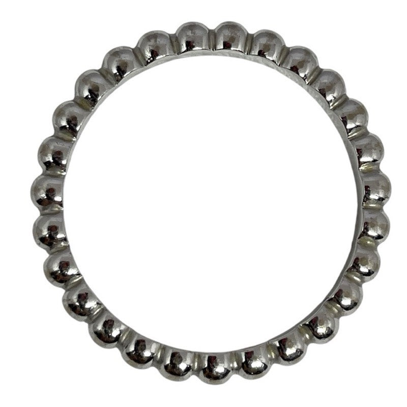 ヴァンクリーフ＆アーペル Van Cleef & Arpels ペルレ スモールリング ホワイトゴールド 750WG ジュエリー