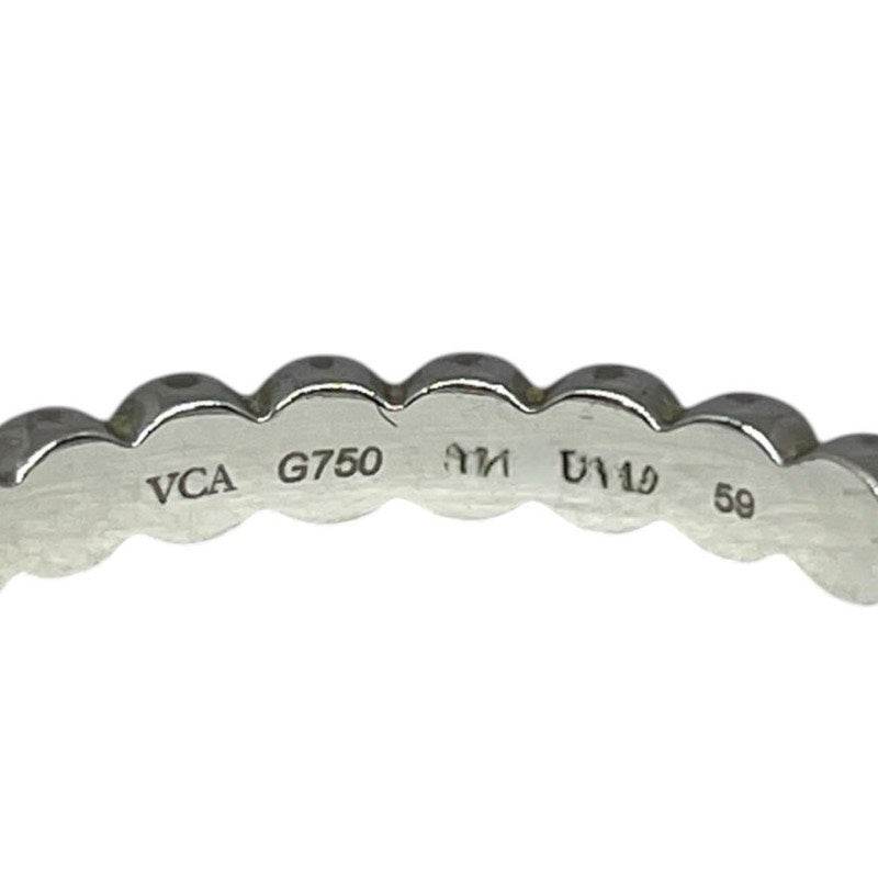 ヴァンクリーフ＆アーペル Van Cleef & Arpels ペルレ スモールリング ホワイトゴールド 750WG ジュエリー