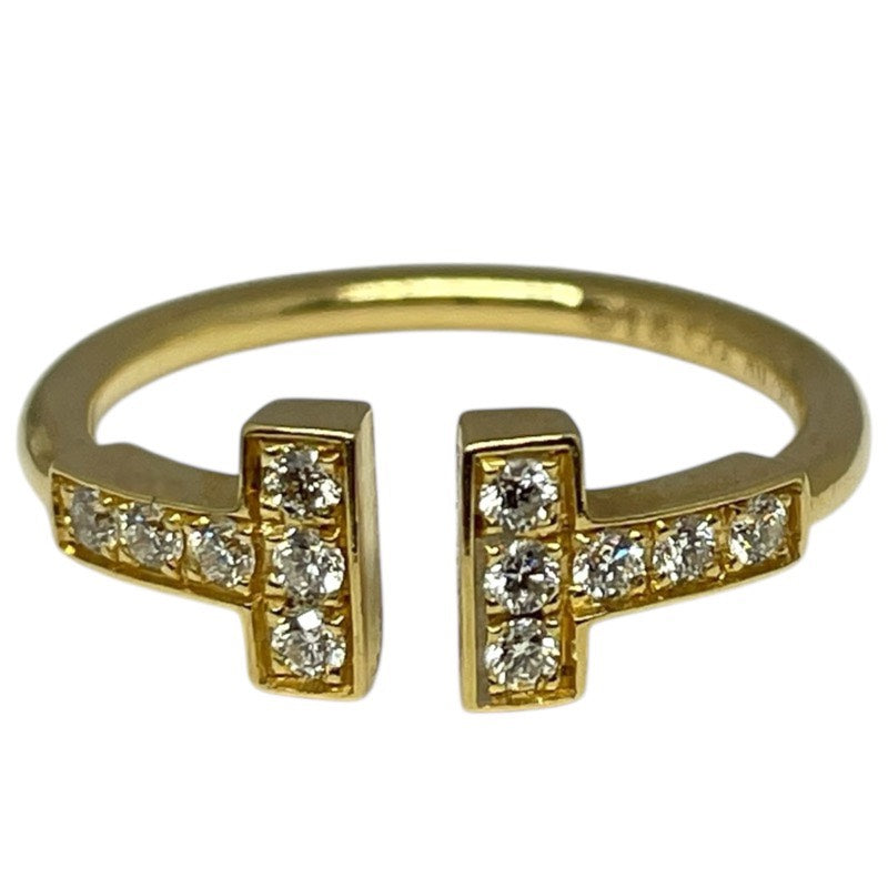 ティファニー TIFFANY＆CO Tワイヤーダイヤリング イエローゴールド 750YG ジュエリー