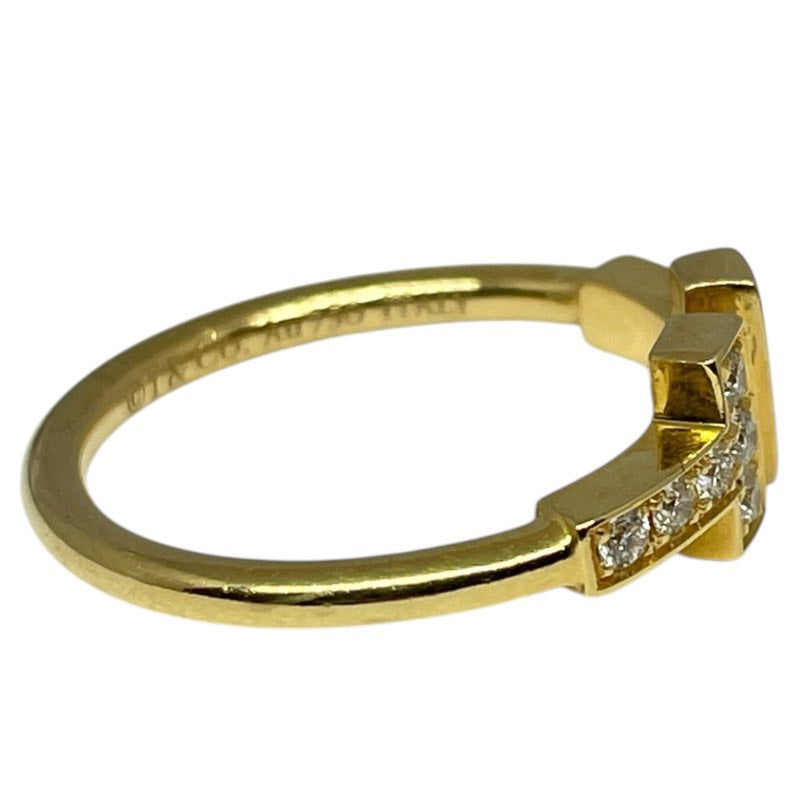 ティファニー TIFFANY＆CO Tワイヤーダイヤリング イエローゴールド 750YG ジュエリー