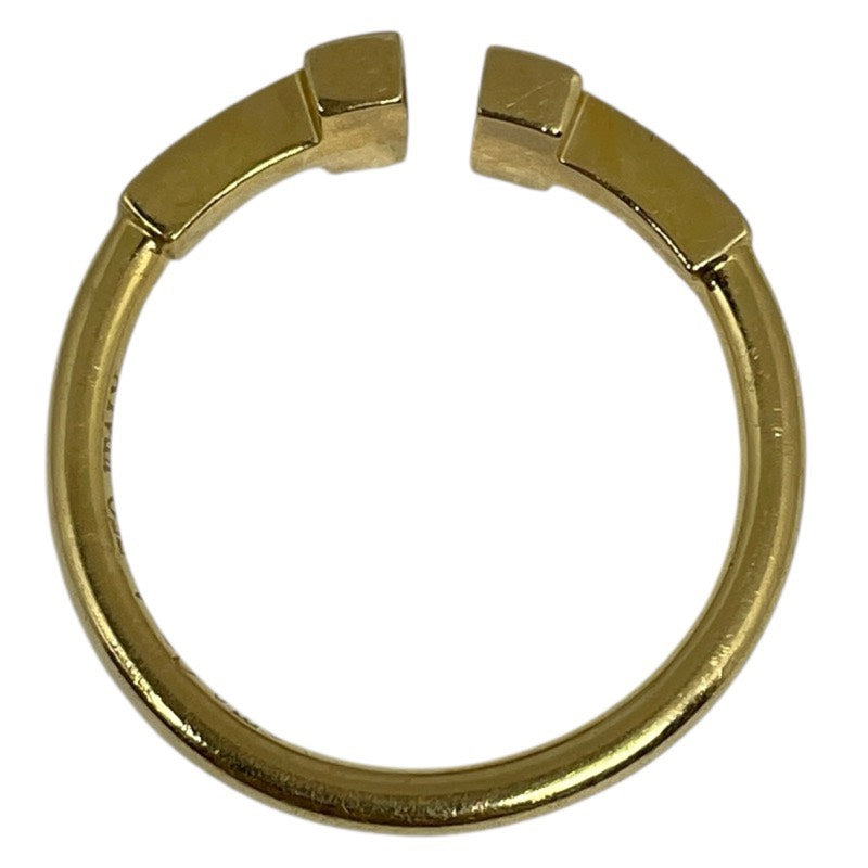 ティファニー TIFFANY＆CO Tワイヤーダイヤリング イエローゴールド 750YG ジュエリー