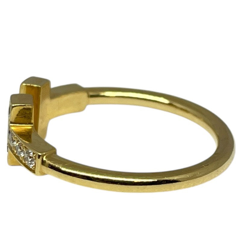 ティファニー TIFFANY＆CO Tワイヤーダイヤリング イエローゴールド 750YG ジュエリー