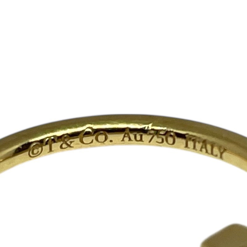 ティファニー TIFFANY＆CO Tワイヤーダイヤリング イエローゴールド 750YG ジュエリー