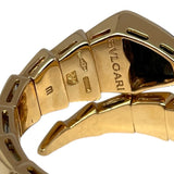 ブルガリ BVLGARI セルペンティヴァイパーリング ピンクゴールド 750PG/ダイヤモンド/オニキス ジュエリー