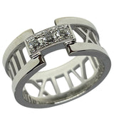 ティファニー TIFFANY＆CO オープンアトラスリング ホワイトゴールド 750WG/ダイヤモンド ジュエリー