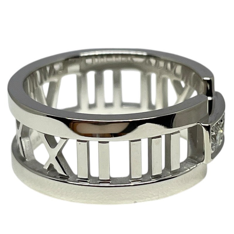 ティファニー TIFFANY＆CO オープンアトラスリング ホワイトゴールド 750WG/ダイヤモンド ジュエリー