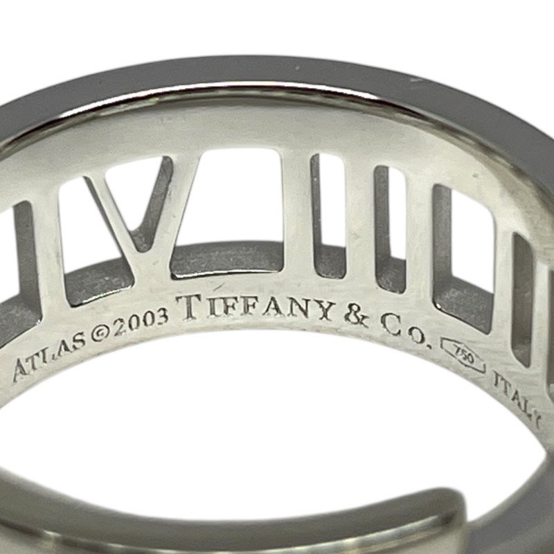 ティファニー TIFFANY＆CO オープンアトラスリング ホワイトゴールド 750WG/ダイヤモンド ジュエリー