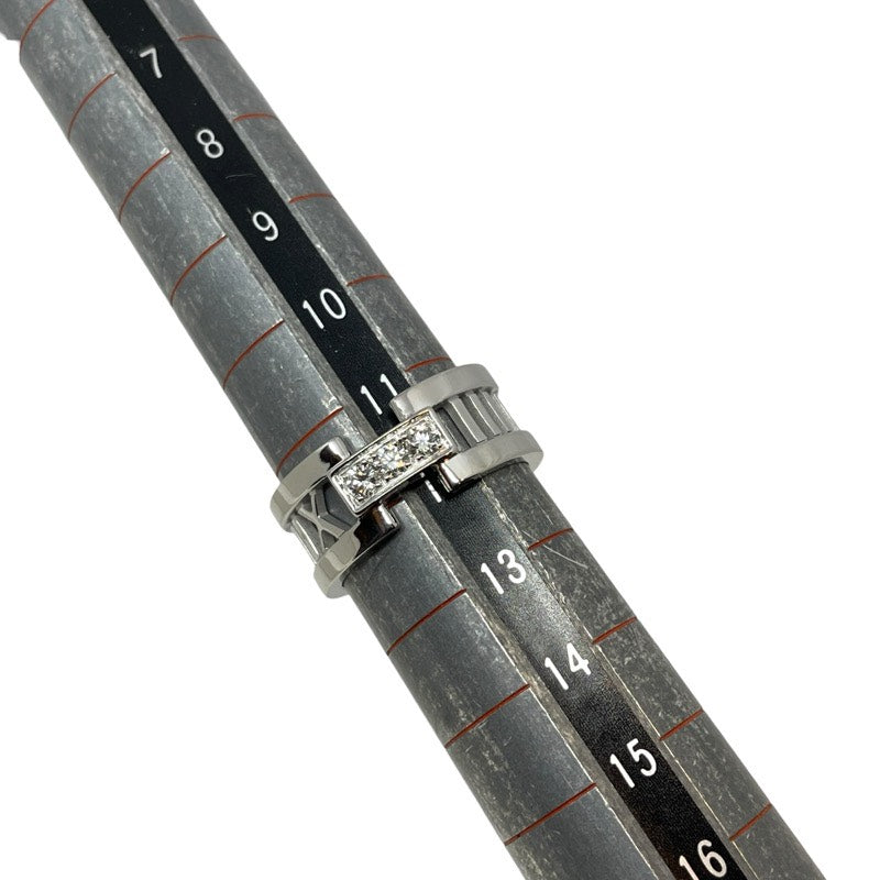 ティファニー TIFFANY＆CO オープンアトラスリング ホワイトゴールド 750WG/ダイヤモンド ジュエリー