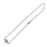 ティファニー TIFFANY＆CO ダブルチェーンブレス ホワイトゴールド 750WG/ダイヤモンド ジュエリー