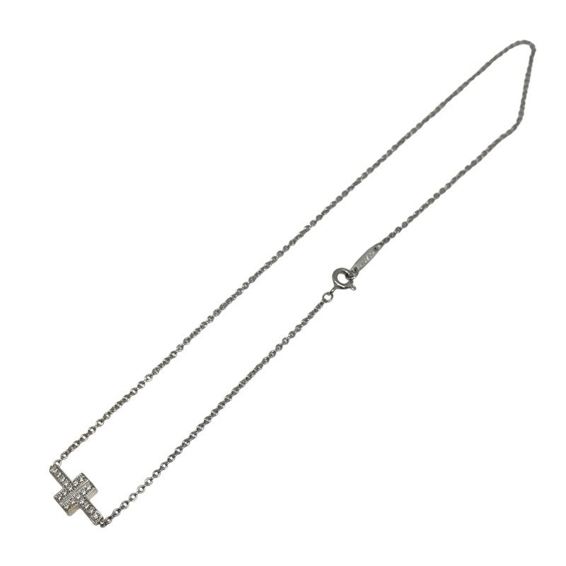 ティファニー TIFFANY＆CO ダブルチェーンブレス ホワイトゴールド 750WG/ダイヤモンド ジュエリー