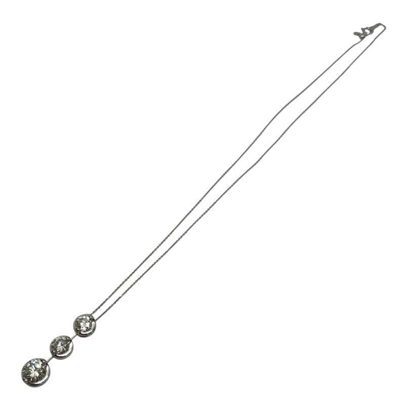 ダイヤモンドネックレス pt900/850 ジュエリー