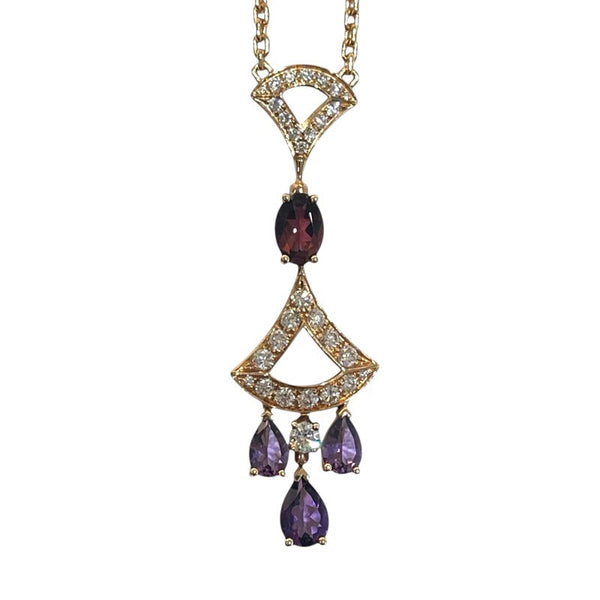 ブルガリ BVLGARI ディーヴァドリームネックレス ７５０PG ジュエリー
