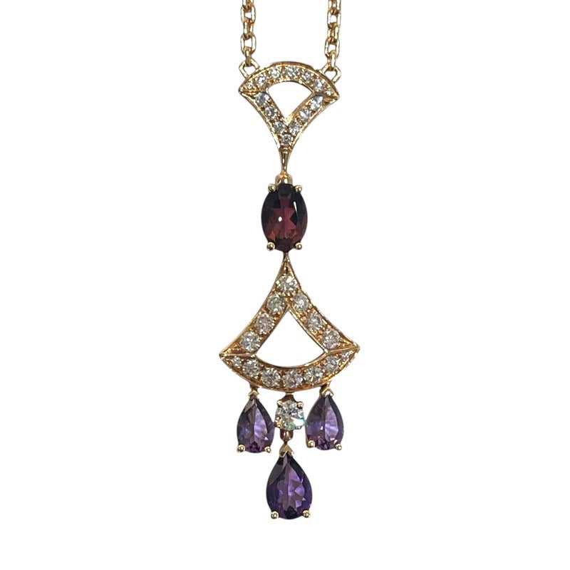 ブルガリ BVLGARI ディーヴァドリームネックレス ７５０PG ジュエリー