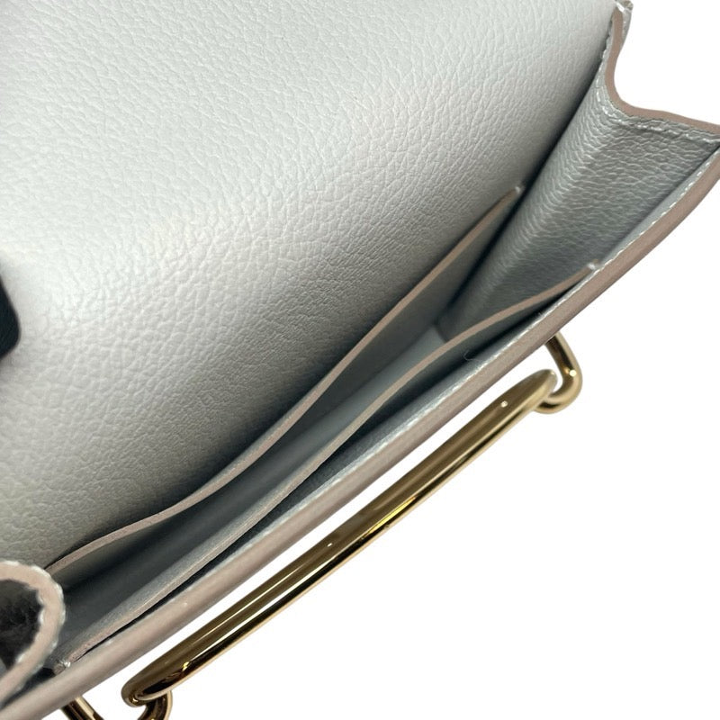 エルメス HERMES ロウリスウオレット パールグレー エバーカラー ユニセックス コインケース
