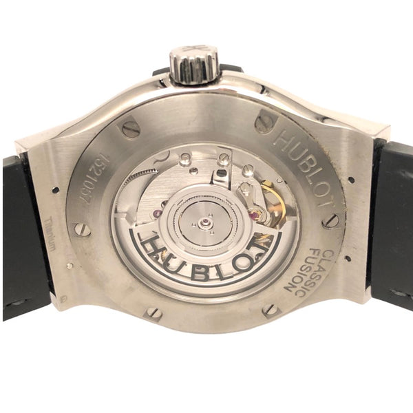 ウブロ HUBLOT クラシックフュージョン チタニウム レーシング グレー 542.NX.7071.LR グレー文字盤 チタニウム メンズ 腕時計