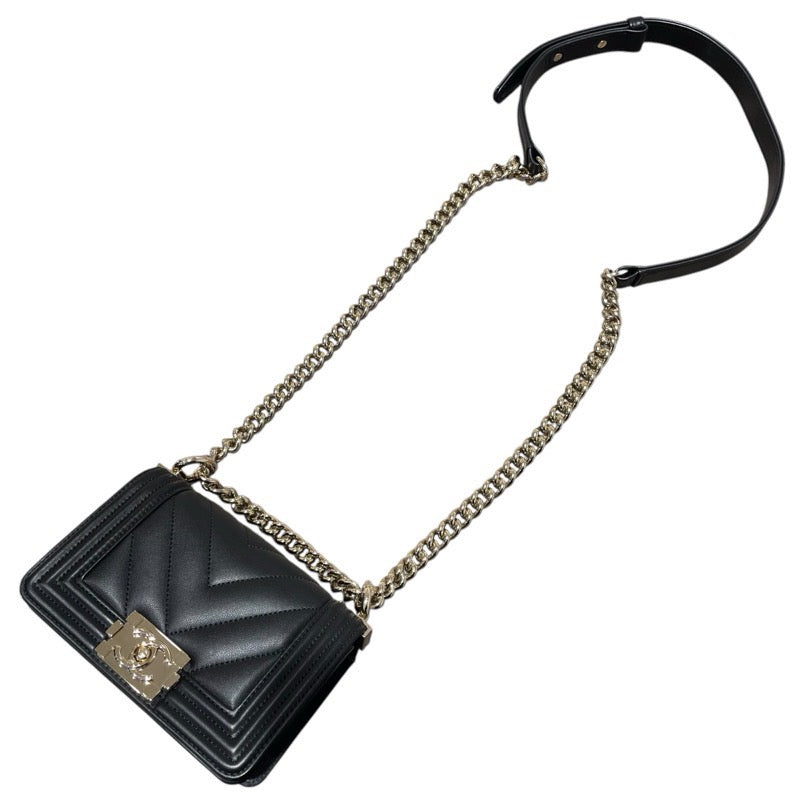 シャネル CHANEL ワイルドステッチ チェーンショルダーバッグ 6