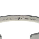 カルティエ Cartier オープンラブブレス 1PD 750WG/1PD ジュエリー