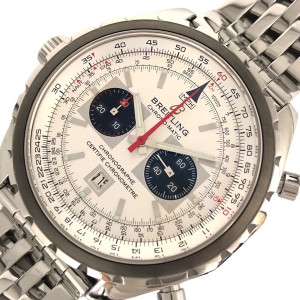 ブライトリング BREITLING ナビタイマークロノマット A41360 シルバー ステンレススチール メンズ 腕時計 |  中古ブランドリユースショップ OKURA(おお蔵)