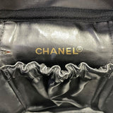 シャネル CHANEL バニティ A01619 ブラック　GD金具 ラムスキン レディース ハンドバッグ