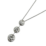 ダイヤモンドネックレス pt900 ジュエリー