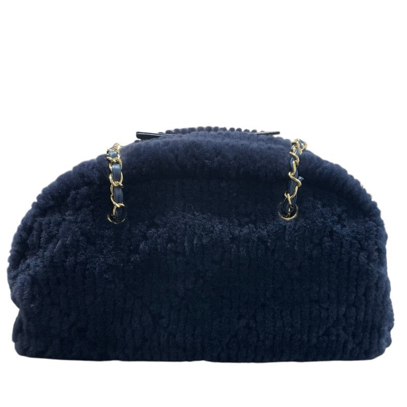 シャネル CHANEL ラージボーリングバッグ AS5059 シフリングラムスキンブルー　GD金具 ココネージュ レディース トートバッグ
