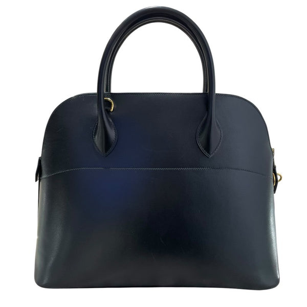 エルメス HERMES ボリード35 〇Y刻 ブラック　GD金具 ボックスカーフ レディース ショルダーバッグ