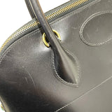 エルメス HERMES ボリード35 〇Y刻 ブラック　GD金具 ボックスカーフ レディース ショルダーバッグ