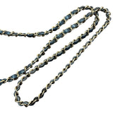 シャネル CHANEL ミニマトラッセ18 A35200 ネイビー　GD金具 キャビアスキン レディース ショルダーバッグ
