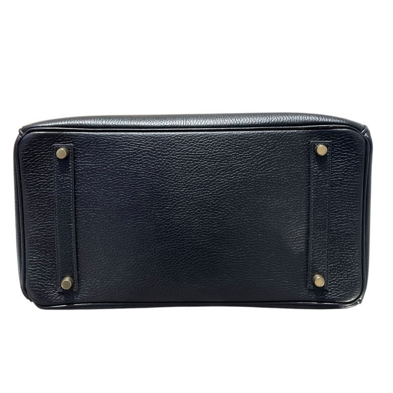 エルメス HERMES バーキン35 □H刻 ブラック　GD金具 アルデンヌ ユニセックス ハンドバッグ