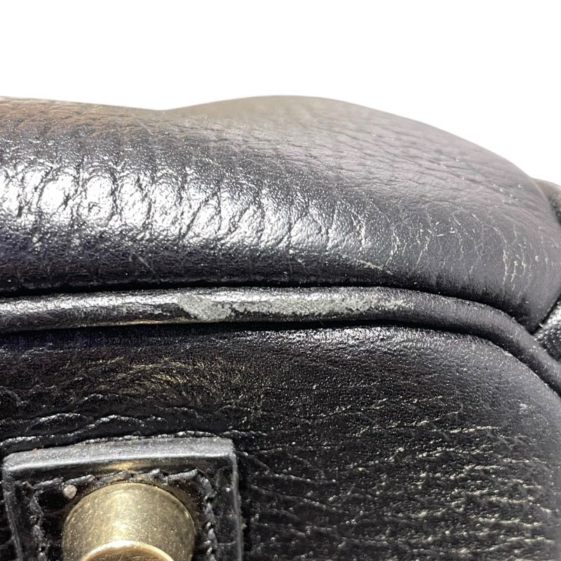 エルメス HERMES バーキン35 □H刻 ブラック　GD金具 アルデンヌ ユニセックス ハンドバッグ