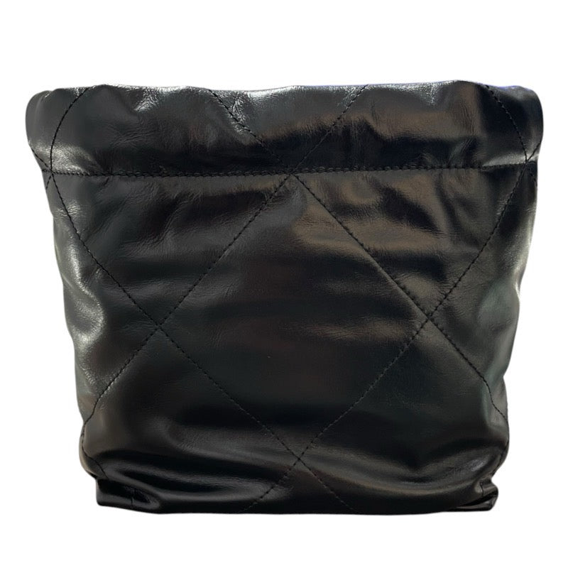 シャネル CHANEL CHANEL22ミニバッグ AS3980 ブラック　GD金具 ラムスキン レディース ショルダーバッグ