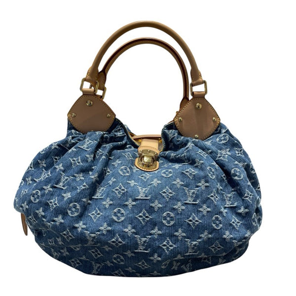 ルイ・ヴィトン LOUIS VUITTON XL　トート M95515 ブルー　 モノグラム・デニム レディース トートバッグ