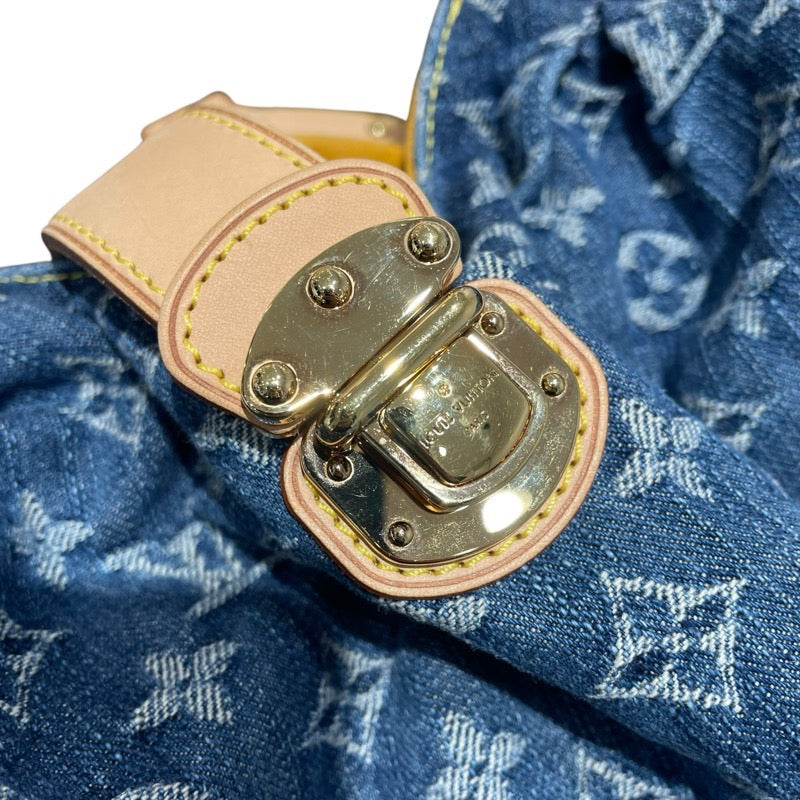 ルイ・ヴィトン LOUIS VUITTON XL　トート M95515 ブルー　 モノグラム・デニム レディース トートバッグ