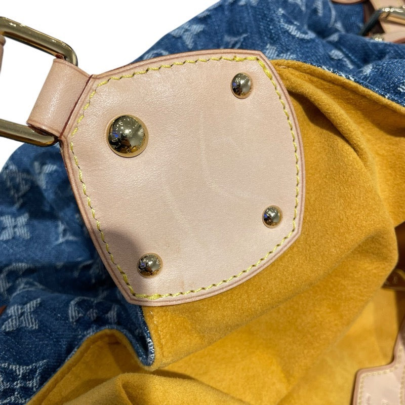 ルイ・ヴィトン LOUIS VUITTON XL　トート M95515 ブルー　 モノグラム・デニム レディース トートバッグ
