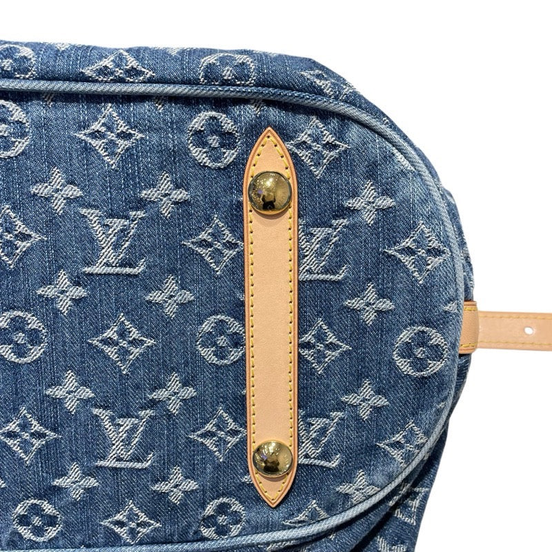 ルイ・ヴィトン LOUIS VUITTON XL　トート M95515 ブルー　 モノグラム・デニム レディース トートバッグ