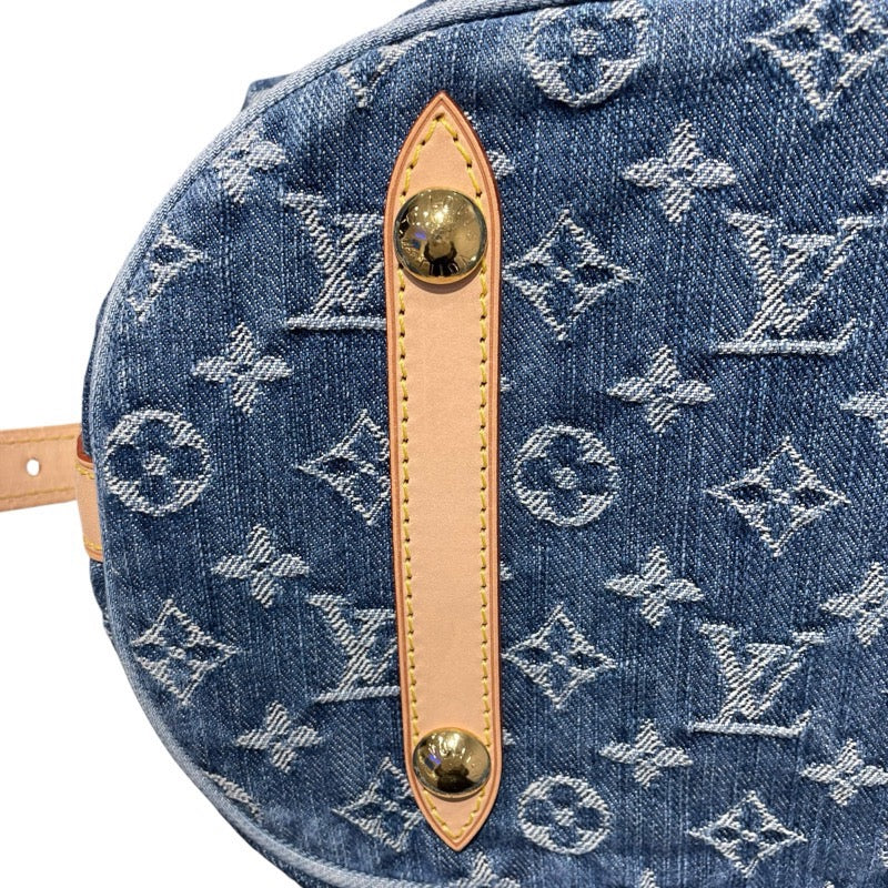 ルイ・ヴィトン LOUIS VUITTON XL　トート M95515 ブルー　 モノグラム・デニム レディース トートバッグ
