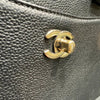シャネル CHANEL ネオエグゼクティブトート A69930 23番台 ブラック ゴールド金具 キャビア レディース トートバッグ