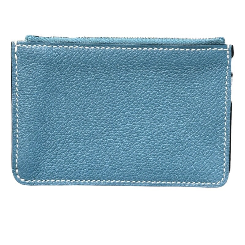 エルメス HERMES ロウリススリム B刻印 ブルージーン x シルバー金具